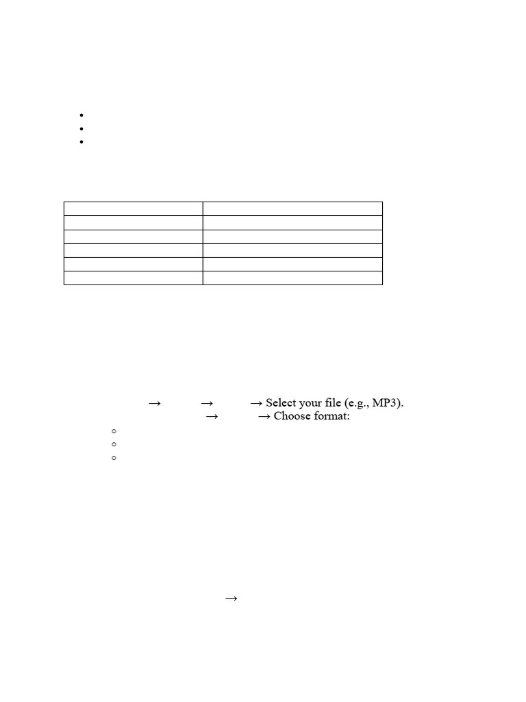 Audio Editing Operations Guide | PDF | Mp3 | Computer File Formats