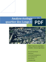 Analyse Écologique Du Quartier Des Longs Champs