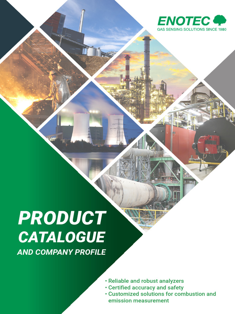 ENOTEC Gas Analyzers Overview | PDF | Combustion | Sensor
