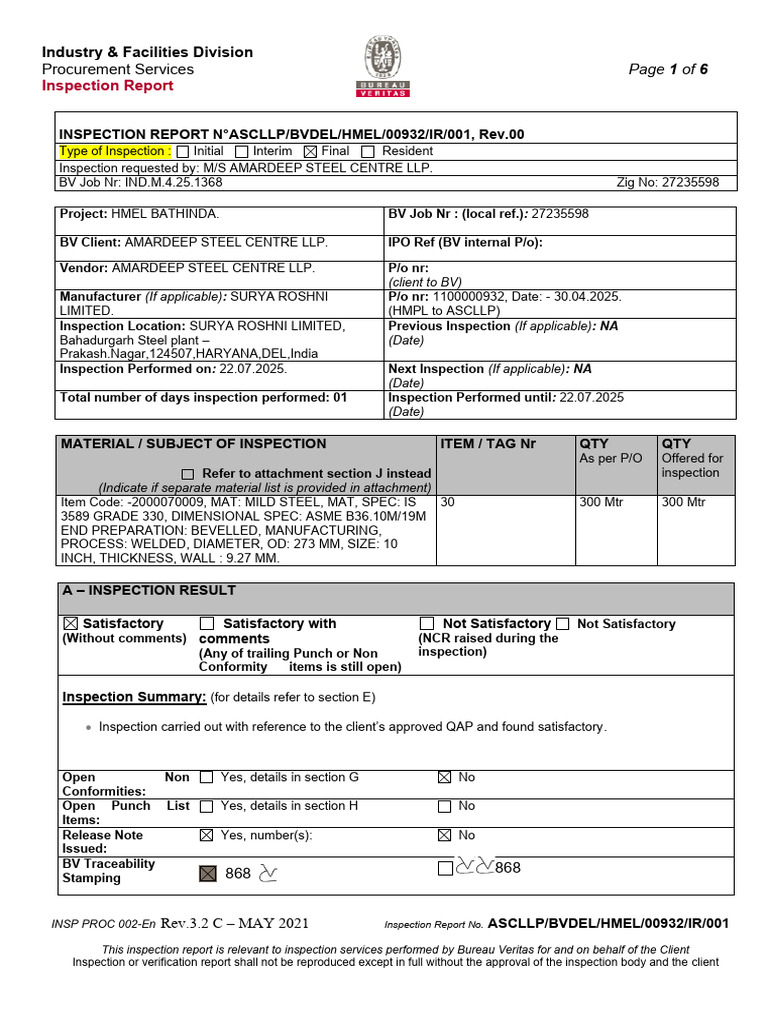 Insp Proc 001 - 22.07.2025-00932 | PDF
