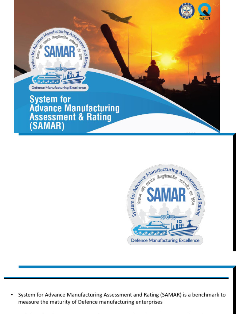 SAMAR Certification for Defence Enterprises | PDF | Reliability ...