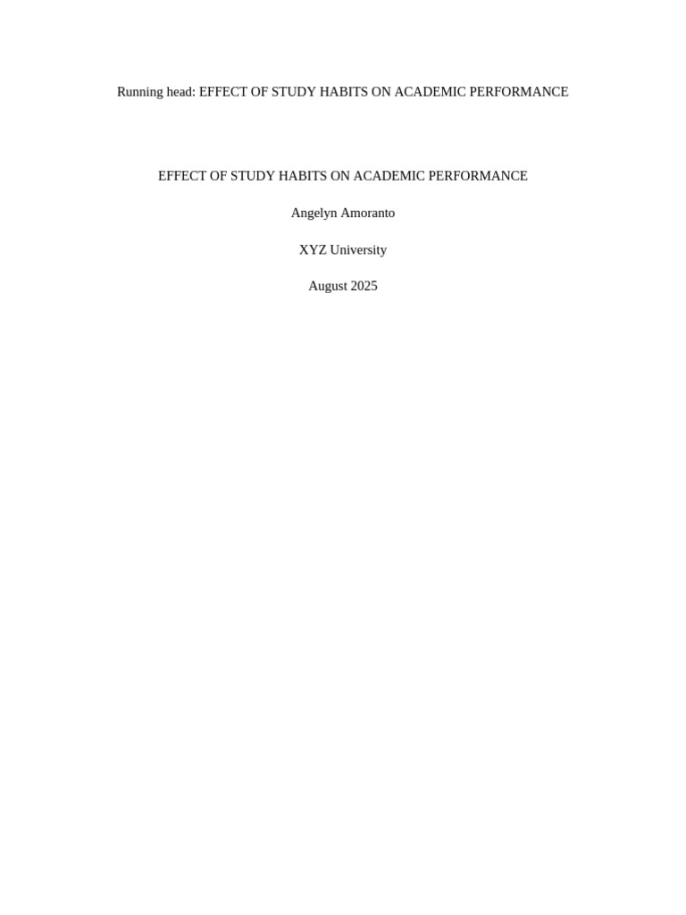Full APA Quantitative Research Paper | PDF | Statistics | Psychology