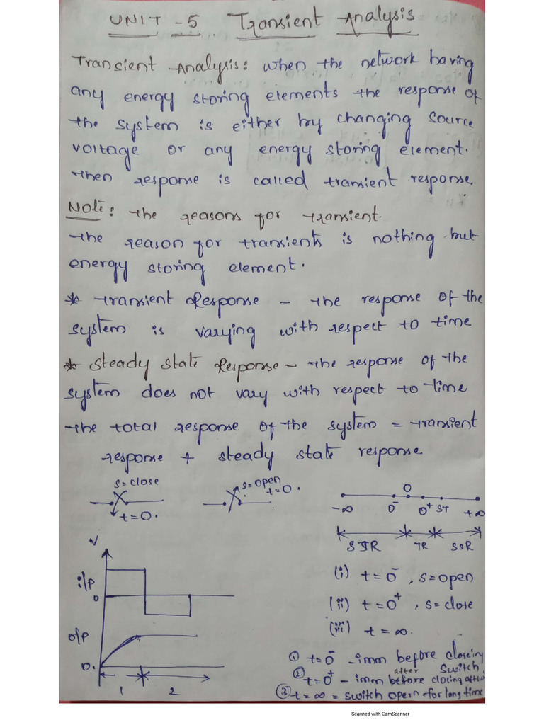 Transient Analysis | PDF