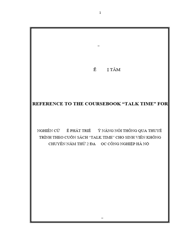 Enhancing Speaking Skills via Presentations | PDF | Fluency | English ...