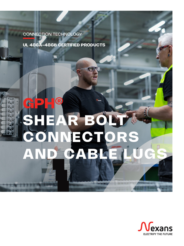 UL 486A-486B Connector Solutions | PDF | Electrical Connector | Screw