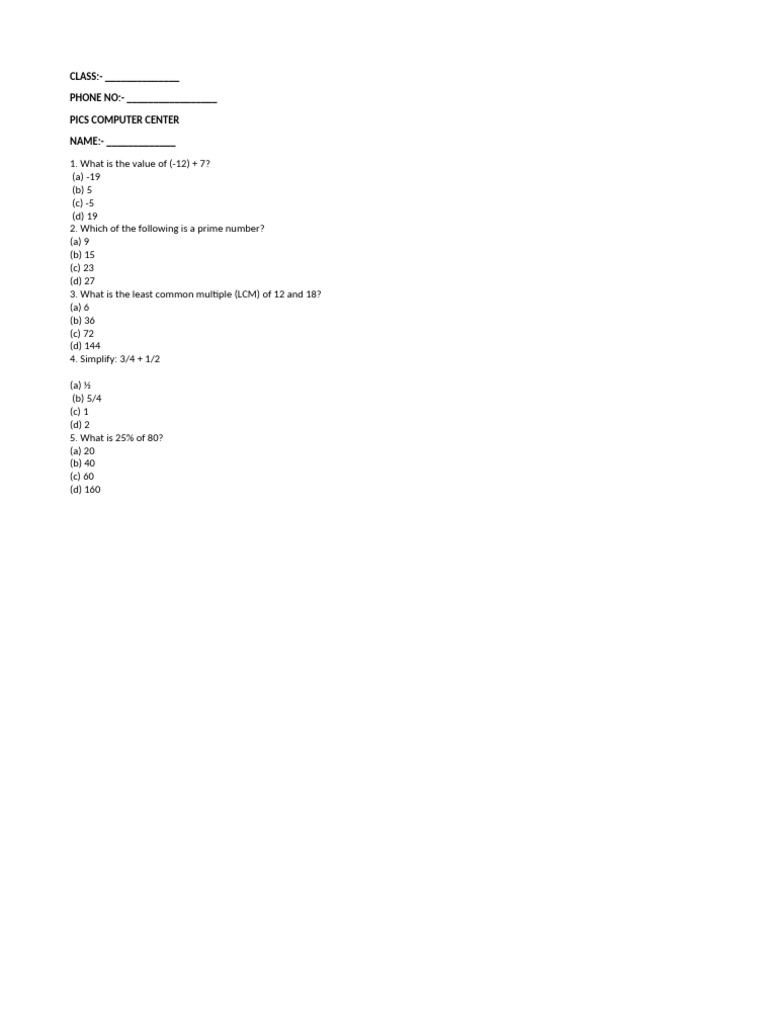 6 To 8 | PDF
