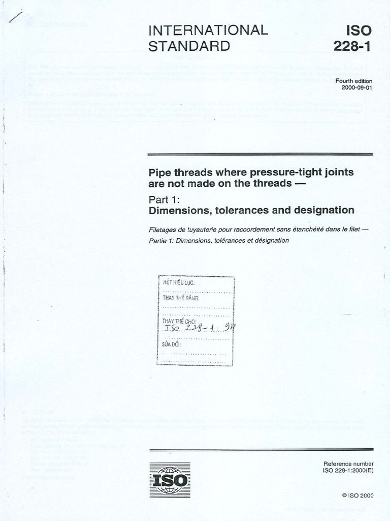 Iso 228-1-2000 | PDF