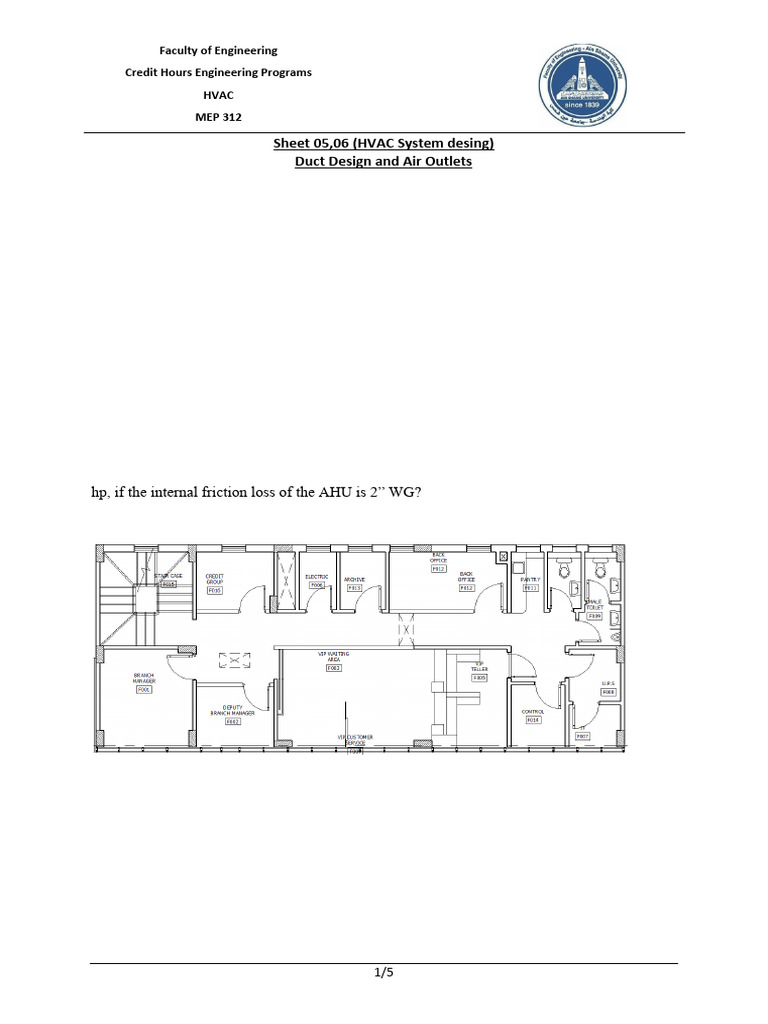 HVAC Duct Layout and Design Guide | PDF | Duct (Flow) | Chemical ...