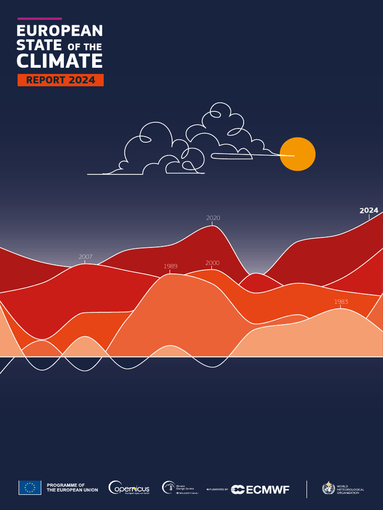 European Climate Report 2024 Insights | PDF | Climate Change | Climate