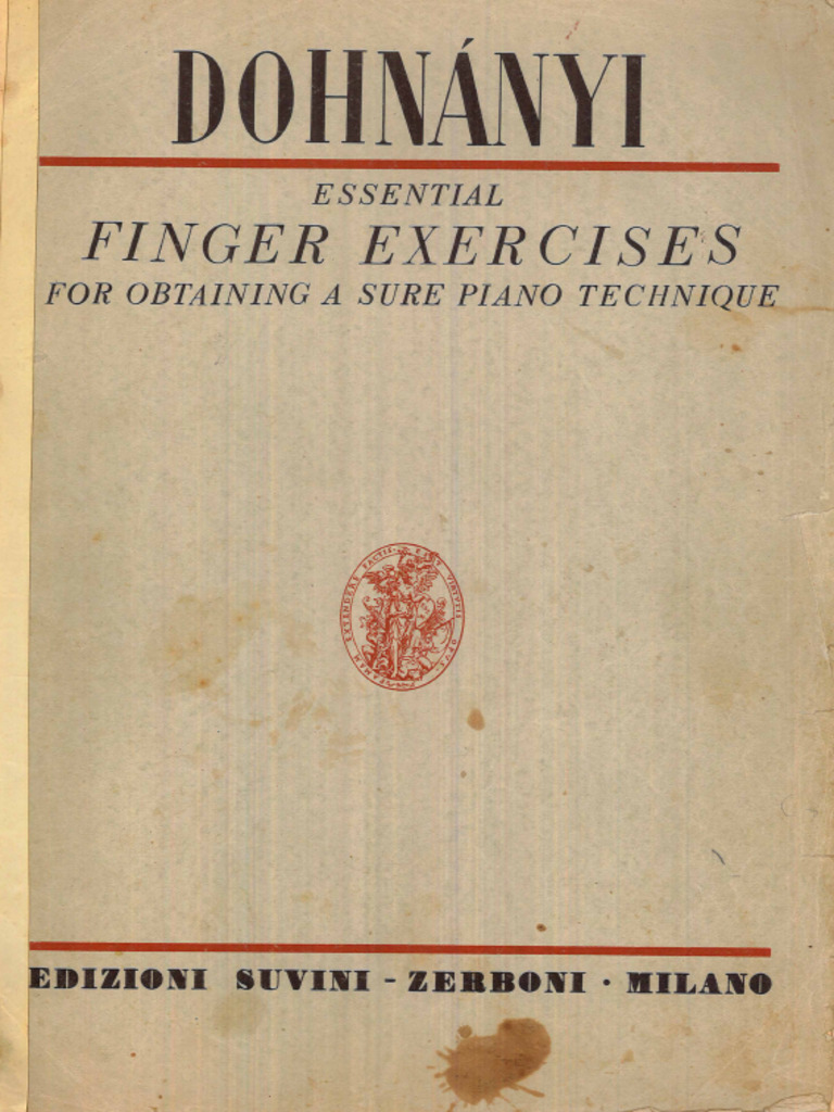 Essential Finger Exercises | PDF