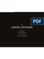 I. Create Artwork: Photo Illustration Collage Type As Image