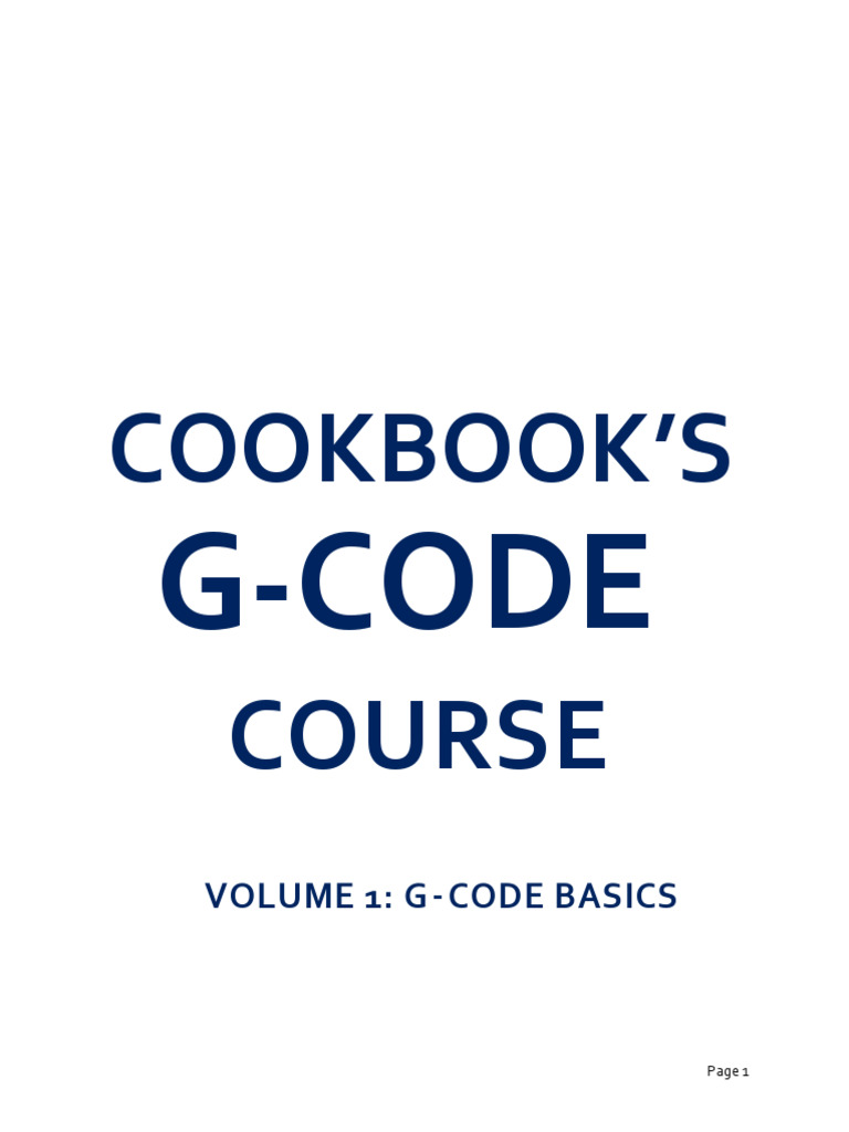 G-Code Basics for CNC Programming | PDF | Rotation | Cartesian ...