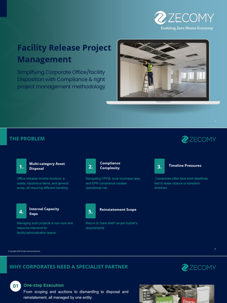 Facility Release Project Management Guide | PDF | Waste Management | Waste