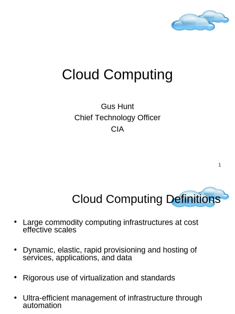 Cloud Computing 99 | PDF | Cloud Computing | Computing