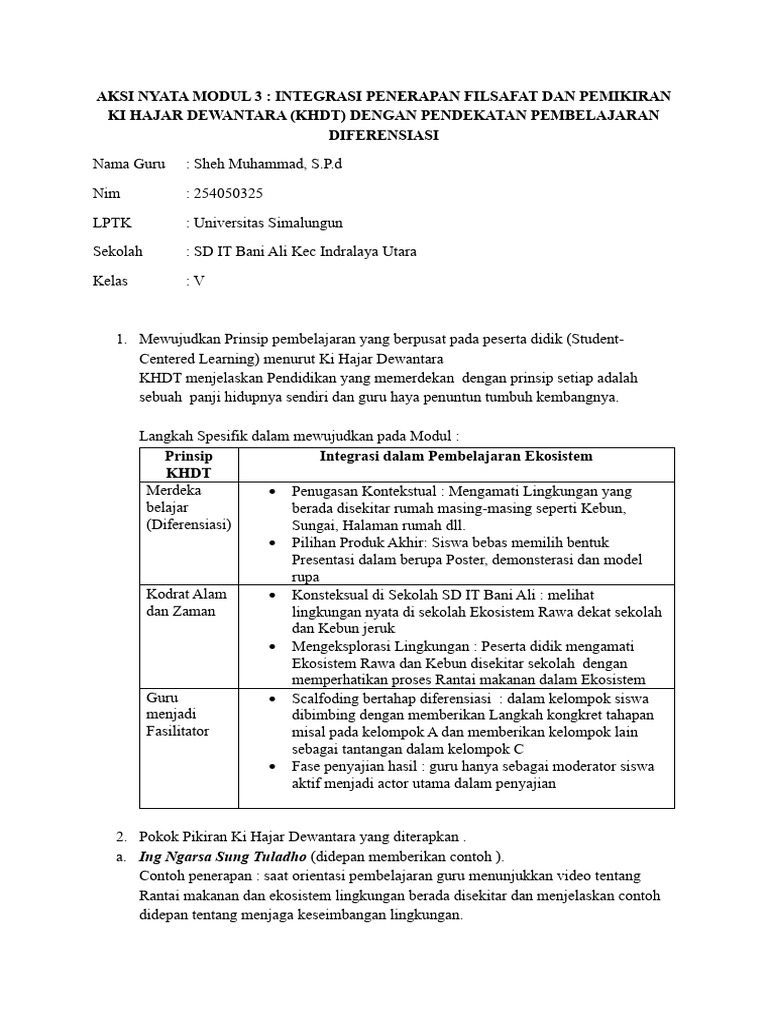 Sheh Muhammad - 254050325 - RPP FPPN Modul 3 | PDF