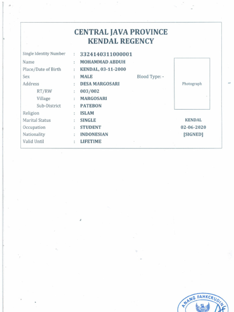 KTP | PDF