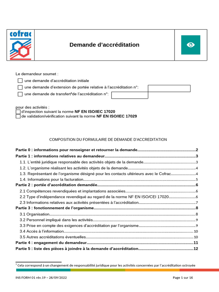 Ins Form 01 | PDF | Métrologie