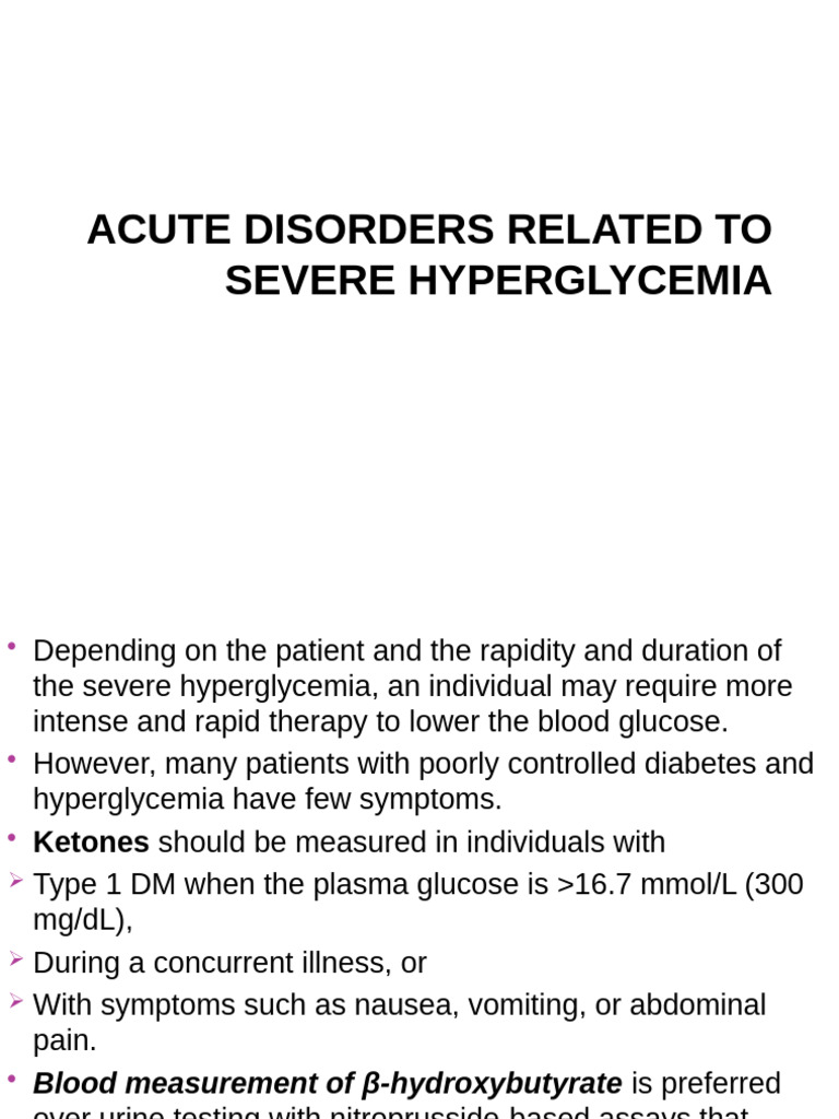 DKA - Diabetic Ketoacidosis | PDF | Hyperglycemia | Diabetes Management