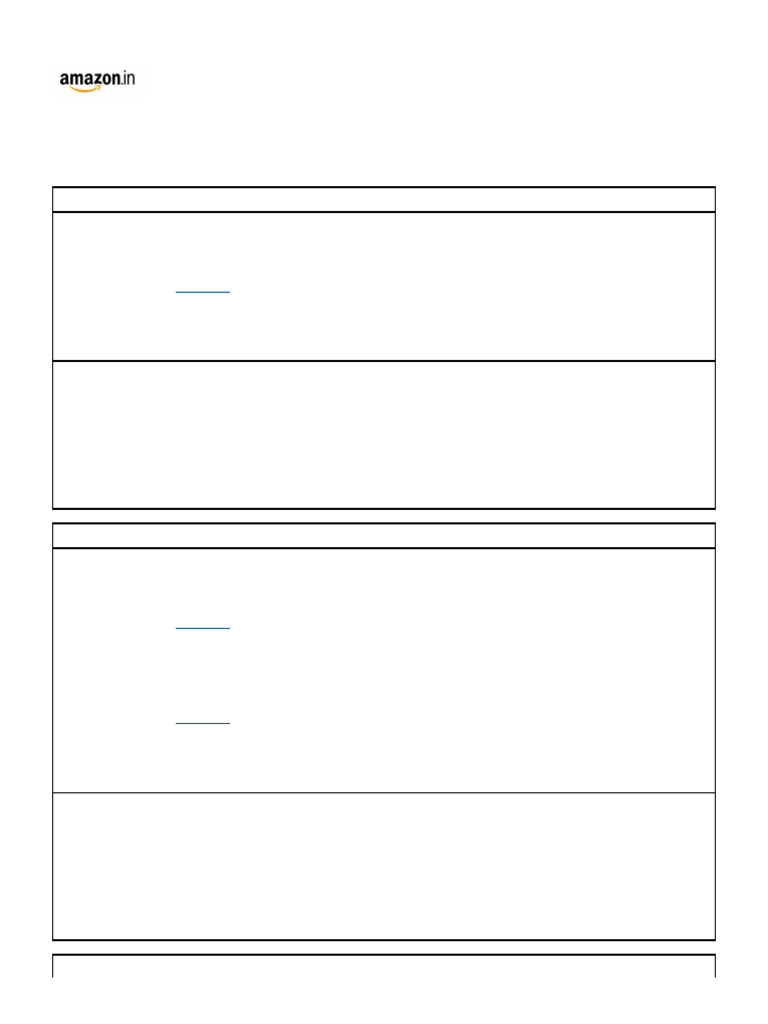 Amazon Order Order Summary | PDF | Barcode | Input/Output