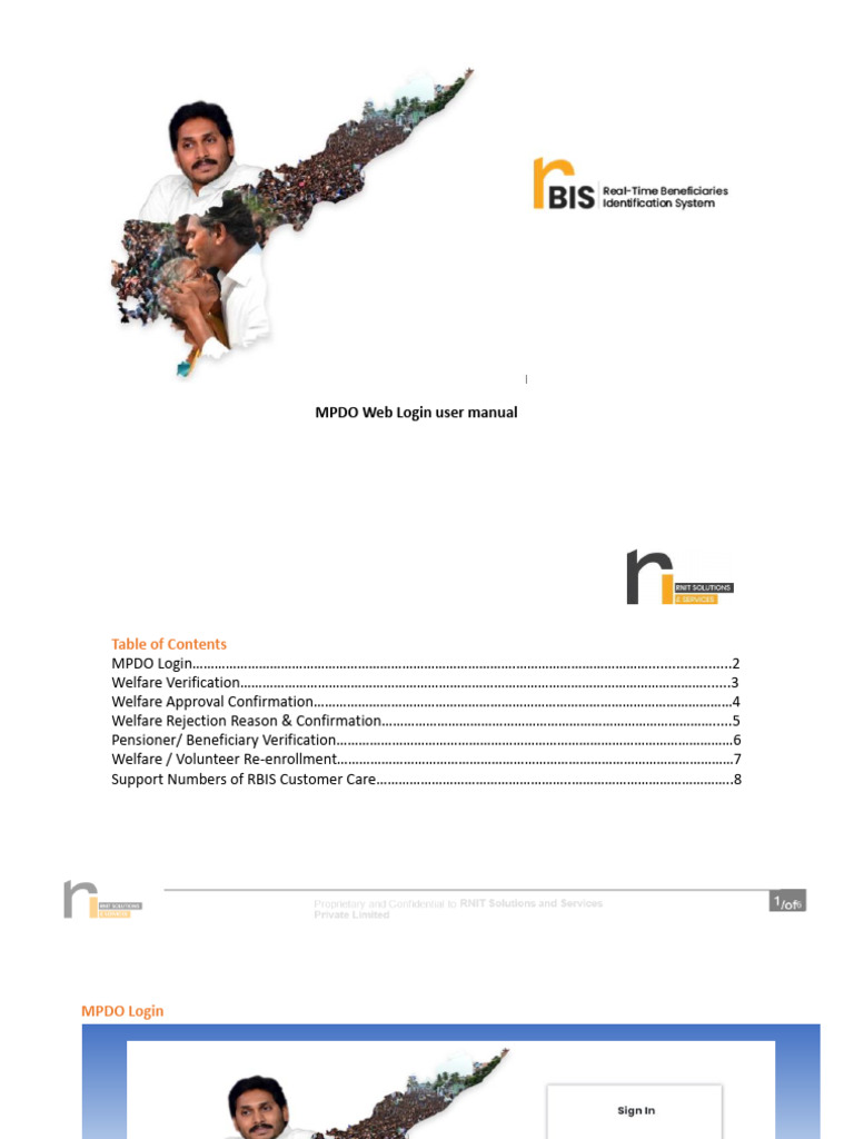 MPDO Usermanual | PDF