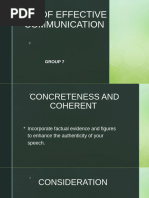 The 7C's of Effective Communication | PDF