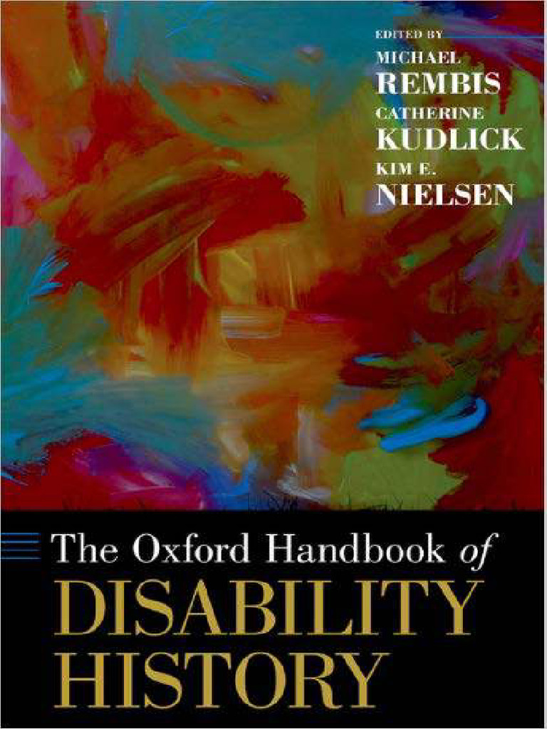洋書 Disability History The Oxford Handbook Oxford Handbook of Disability History | PDF