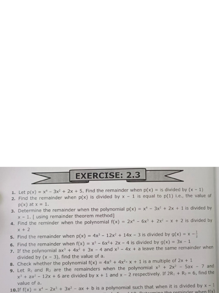 Class 9 Maths CH 2 3 | PDF