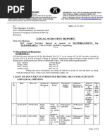 Legal Title Clearance Report Format | PDF