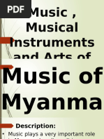 Traditional Instruments of Myanmar | PDF | Musical Instruments ...