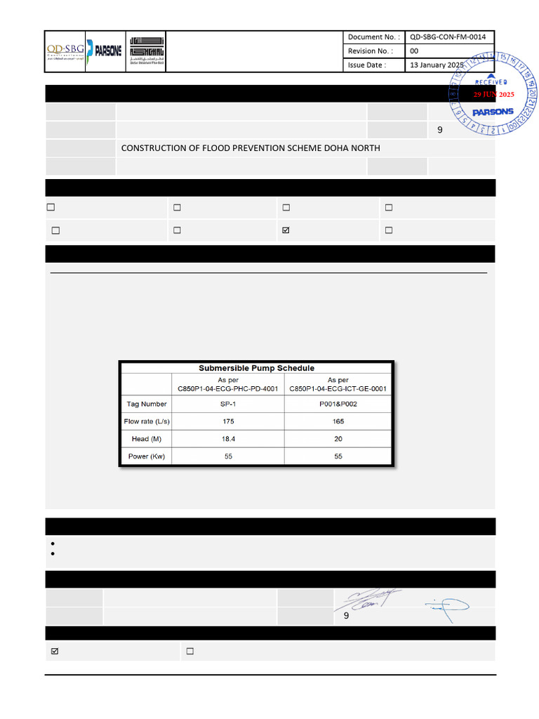 RFI on Pump Capacity Discrepancy | PDF | Pipe (Fluid Conveyance ...