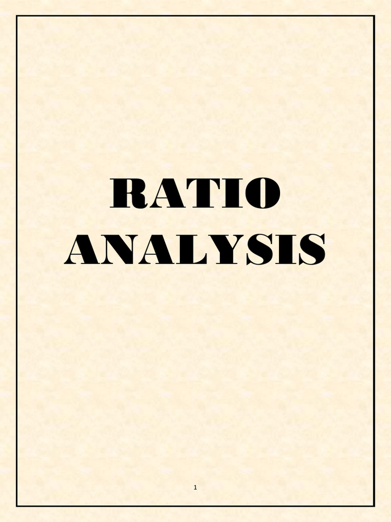 Class 12 ISC Ratio Analysis Guide | PDF | Equity (Finance) | Revenue