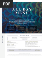 Darwin Brasserie Dining Menu 2025 | PDF | Menu | Restaurants