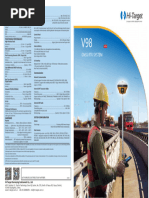 Hi Target V300 Sepcs - 1 | PDF | Wireless | Navigation