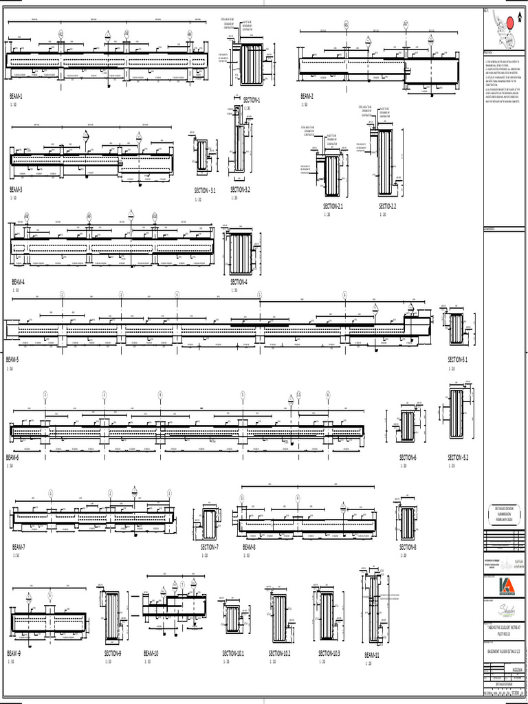 Basement Floor Structural Details | PDF | Structural Engineering ...