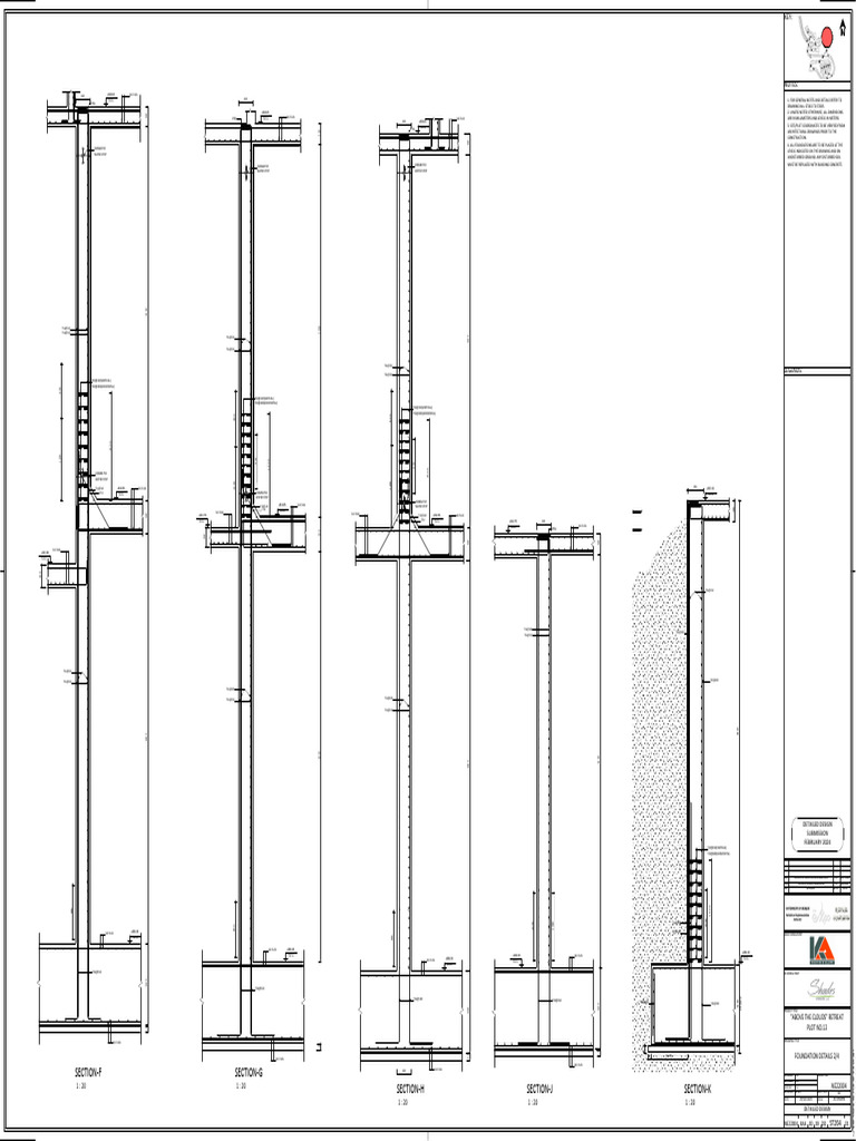 St204 - Foundation Details 2-4 | PDF