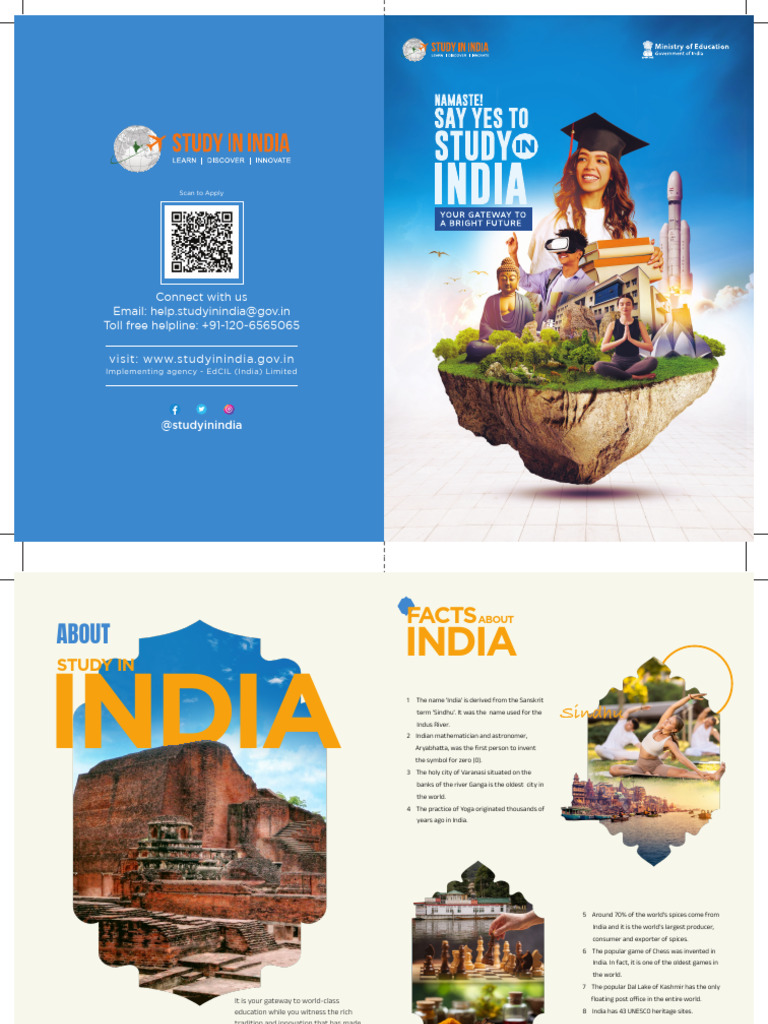 Study in India Brochure | PDF | Indus River