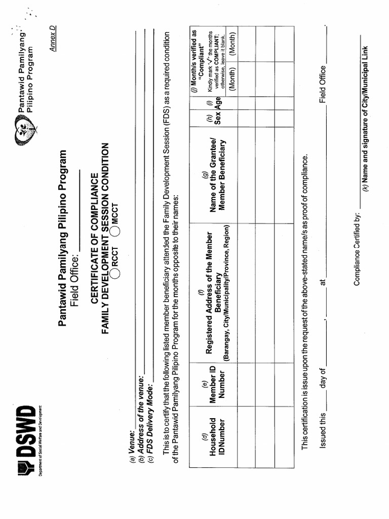 FDS Coc 1 | PDF