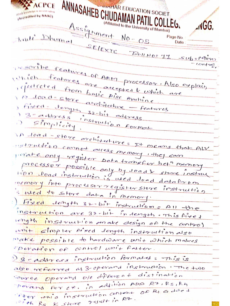 Mic Assignment 5 Shruti Dhumal | PDF