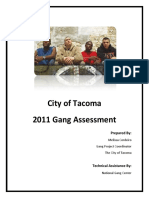 Tacoma Gang Assessment 2011