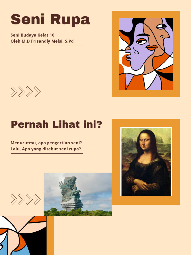 Fungsi dan Definisi Seni Rupa | PDF