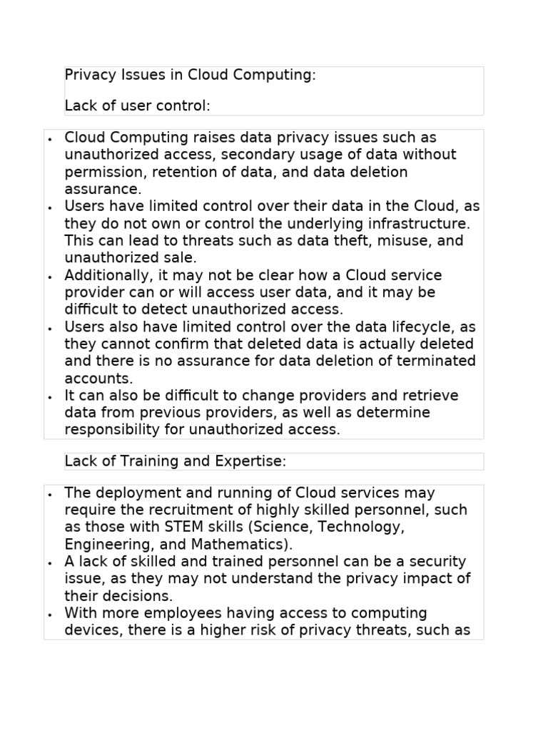 Cloud Computing Privacy Challenges | PDF | Cloud Computing | Privacy