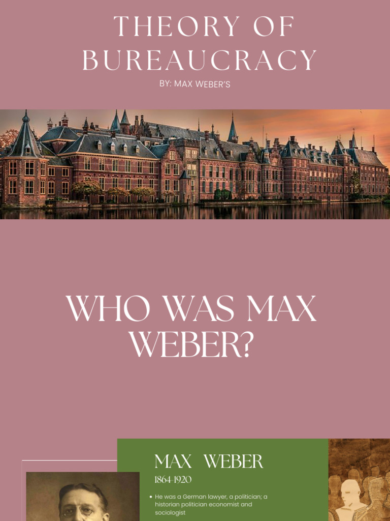 Webers Bureaucracy | PDF | Bureaucracy | Max Weber