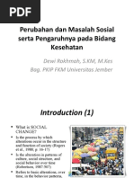 Download Perubahan Dan Masalah Sosial Serta Pengaruhnya Pada Bidang New Version 1 by Ichwan Thoink Pujo SN89716682 doc pdf