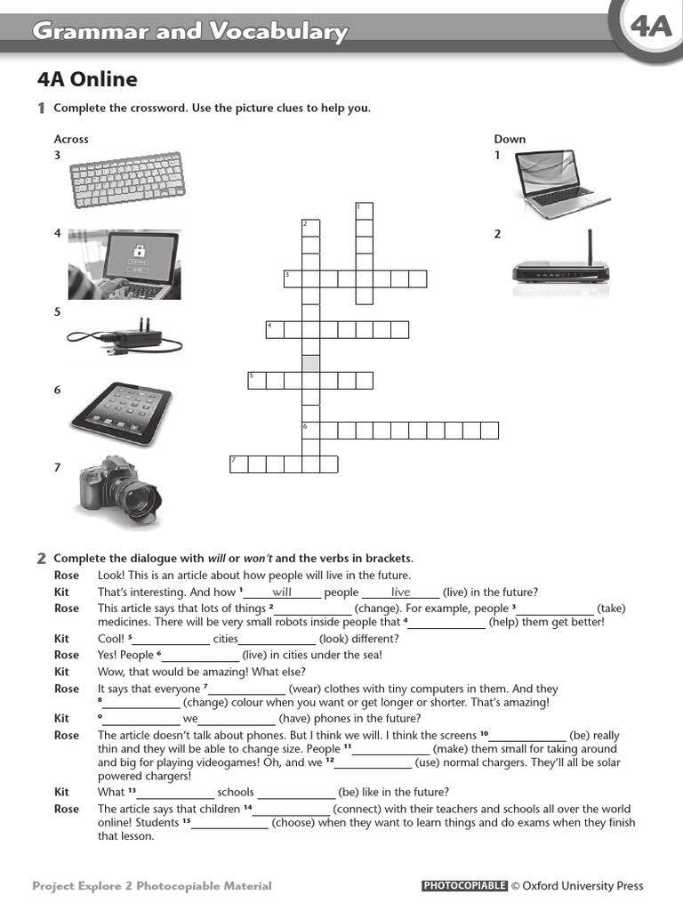 Project Explore 2 Test Materials | PDF