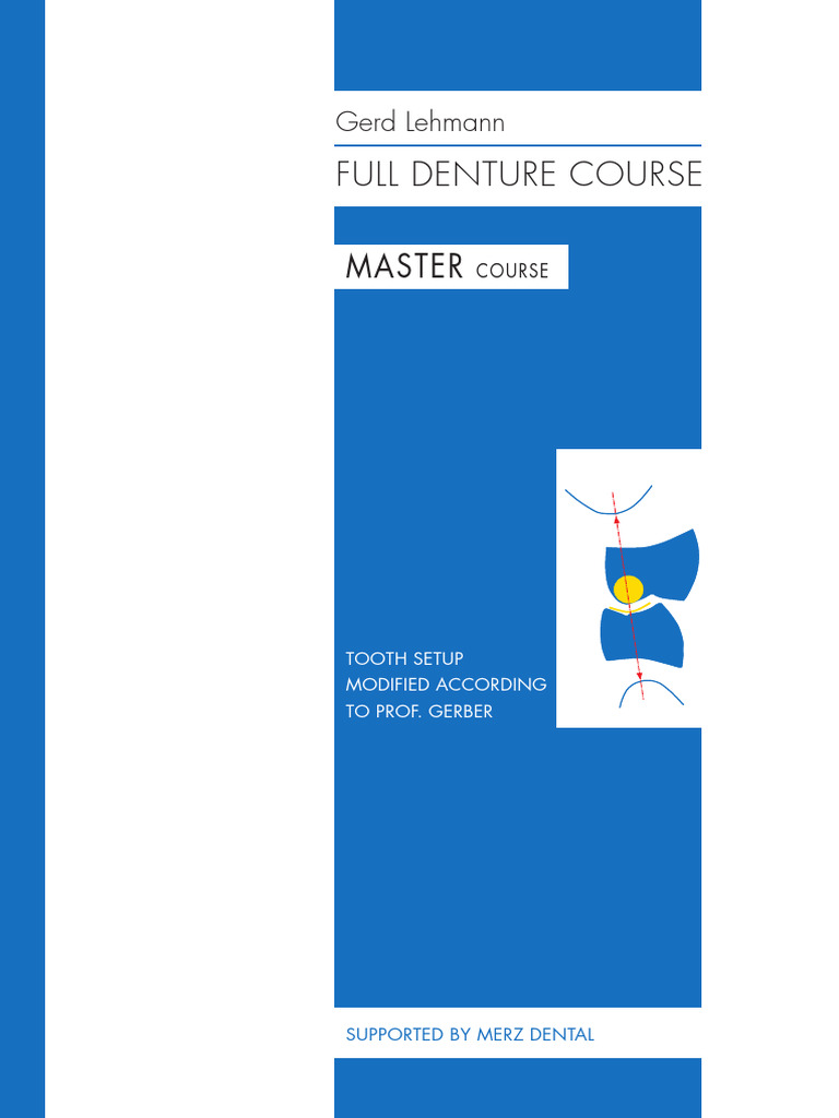 Full Denture Course: Gerber Method | PDF | Tooth | Anatomical Terms Of ...