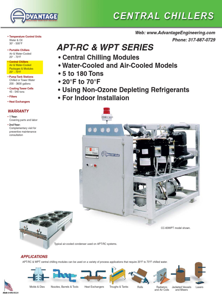 Central Chilling Modules & Components | PDF | Heat Exchanger | Gases
