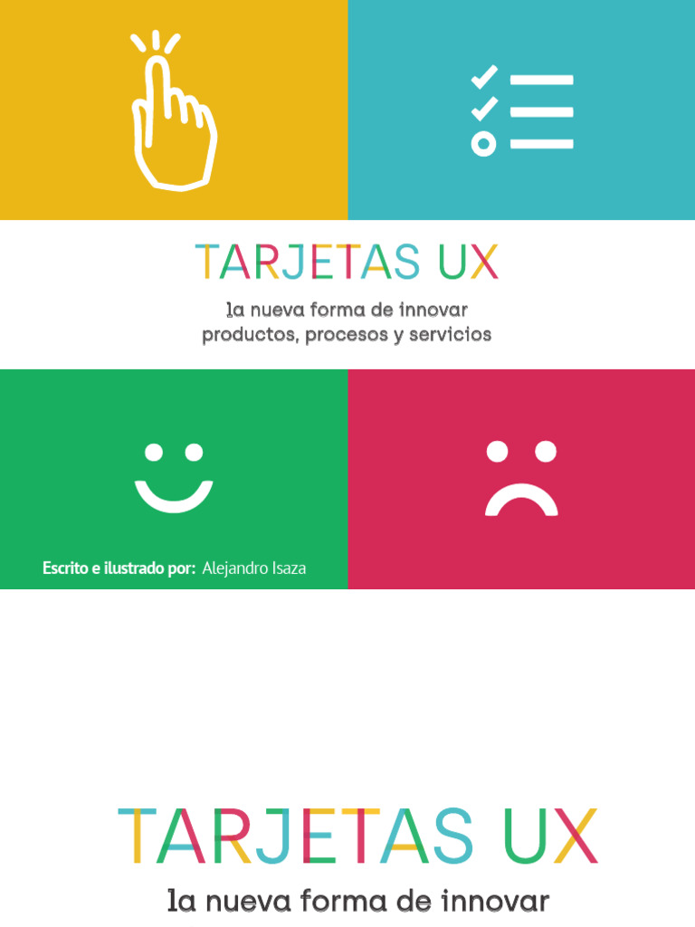 MVP Tarjetas UX 0-20 Teaser-0002 | PDF | El pensamiento de diseño ...