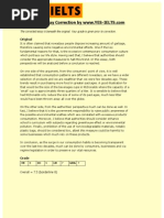 Download Example of Essay Correction by YES-IELTS 2 by English Tutor Brisbane SN89721545 doc pdf