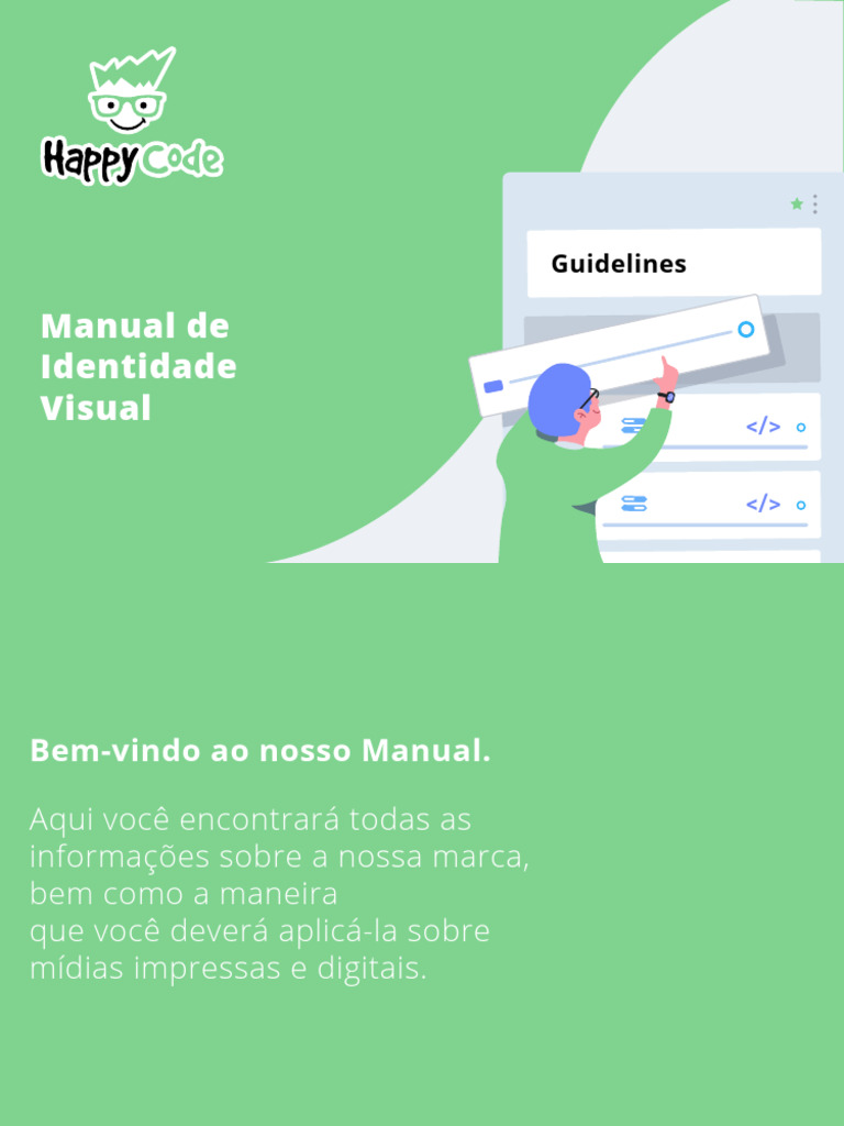 Manual de Identidade Visual Happy Code | PDF | Ciência, Tecnologia ...