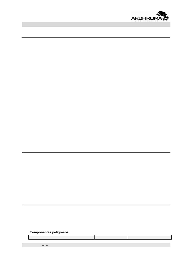 Ficha Técnica de Novacron BR Turquoise | PDF